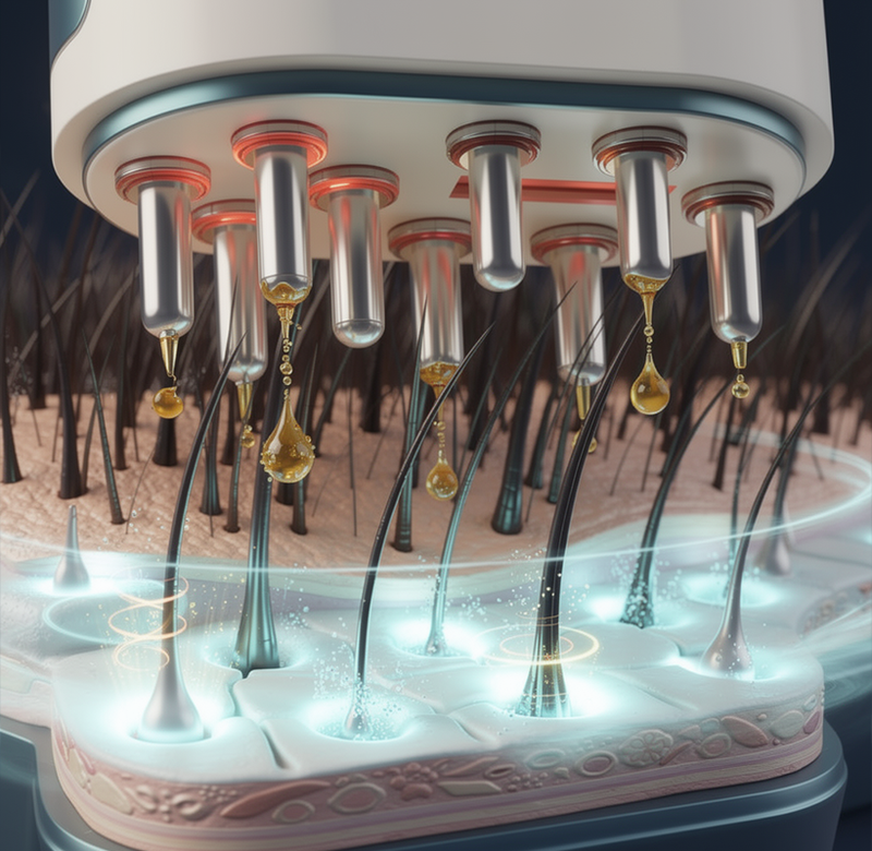 Blood flow visualization